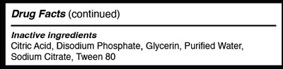 Inactive Ingredients (Inactive Ingredients)